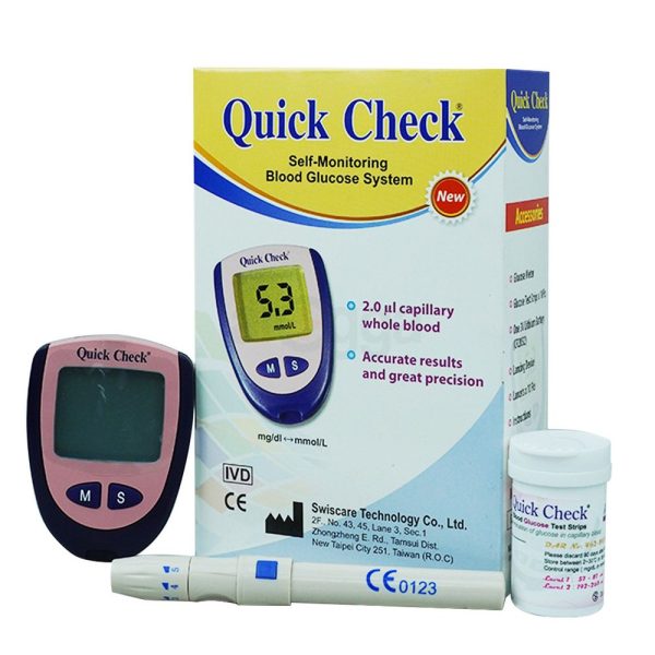 Blood Glucose QUICK CHEK Test Strips - 25 pcs - Image 2