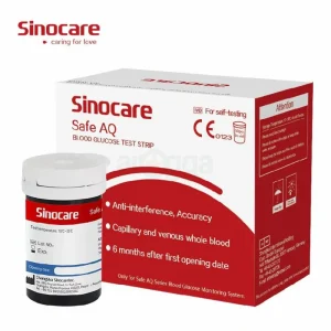 Sinocare Safe AQ Test Strip 1 x 25's Pack