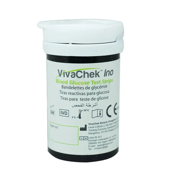 VivaChek Ino Blood Glucose Strip 25's Pack - Image 3