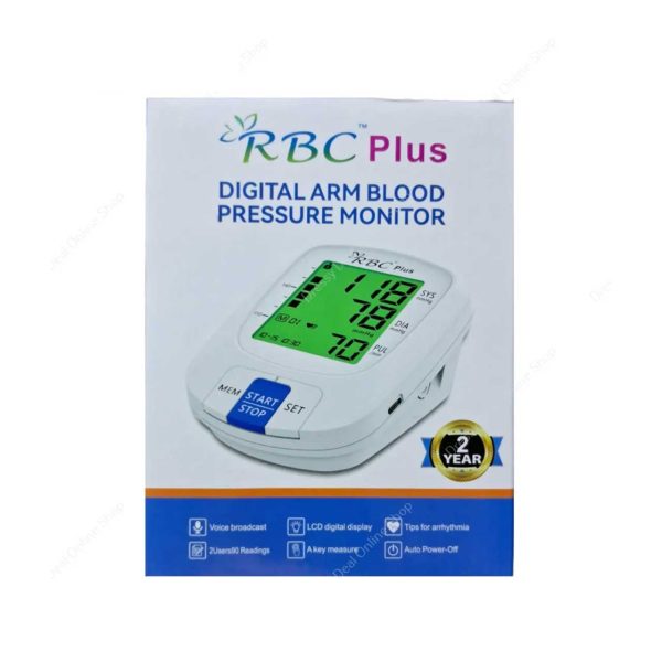 RBC Plus Electric Blood Pressure Monitor - Image 2